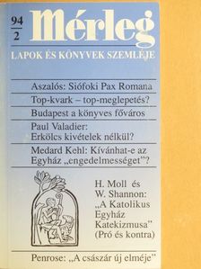 Balogh Vilmos Szilárd - Mérleg 1994/2. [antikvár]