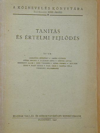 Barra György - Tanítás és értelmi fejlődés [antikvár]