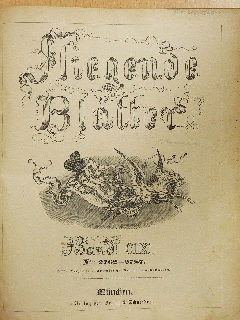 G. Bötticher - Fliegende Blätter 1898/2762-2787. (fél évfolyam) (gótbetűs) [antikvár]