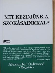 Alfred Uhler - Mit kezdjünk a szokásainkkal? [antikvár]