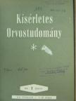 Ács Tamás - Kísérletes Orvostudomány 1961. (nem teljes évfolyam) [antikvár]