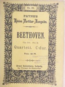 Ludwig van Beethoven - Quartett No. 9. C-dur [antikvár]