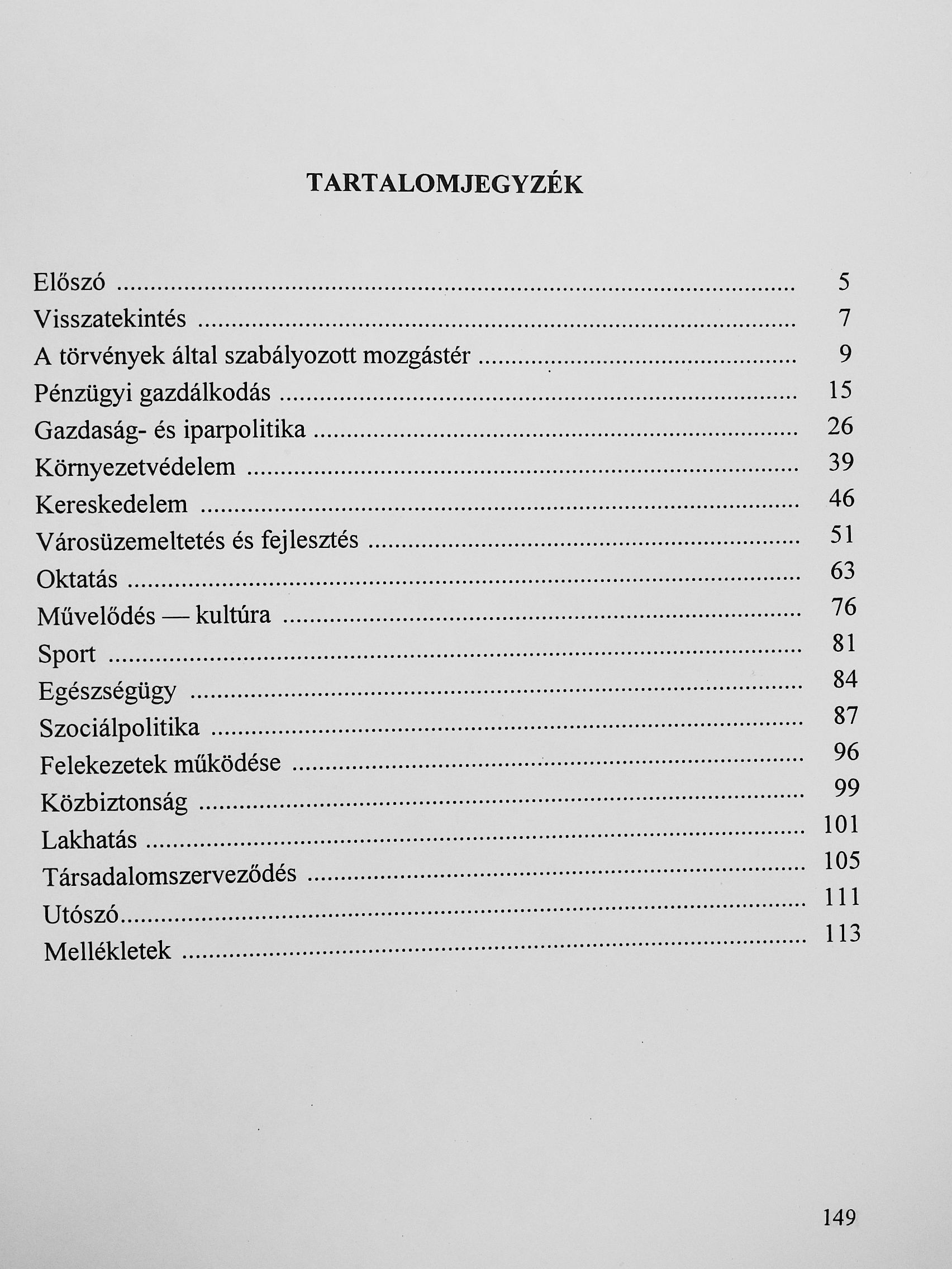 Mérleg - Az önkormányzat négy éve [antikvár]