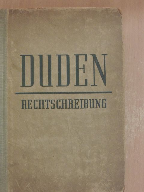 Konrad Duden - Duden Rechtschreibung [antikvár]