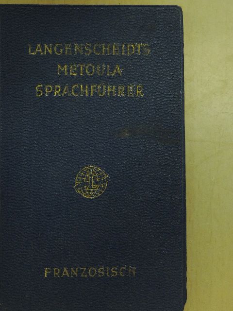 Prof. Dr. Otto Riese - Metoula Sprachführer - Französisch [antikvár]