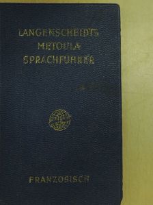 Prof. Dr. Otto Riese - Metoula Sprachführer - Französisch [antikvár]