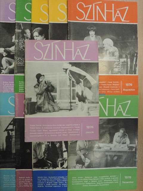Fodor Géza - Színház 1976. (nem teljes évfolyam) [antikvár]