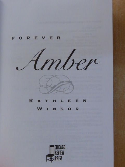 Kathleen Winsor - Forever Amber [antikvár]