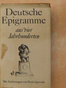 Georg Rudolf Weckherlin - Deutsche Epigramme aus vier Jahrhunderten [antikvár]