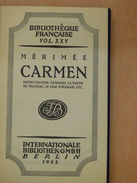 Mérimée - Carmen [antikvár]