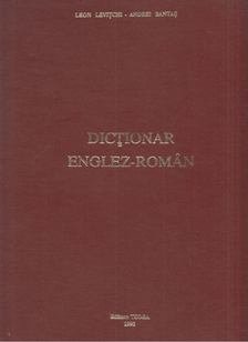 Andrei Bantas, Leon Levitchi - Dictionar Englez-Roman [antikvár]
