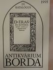 Borda Antikvárium 19. katalógus [antikvár]