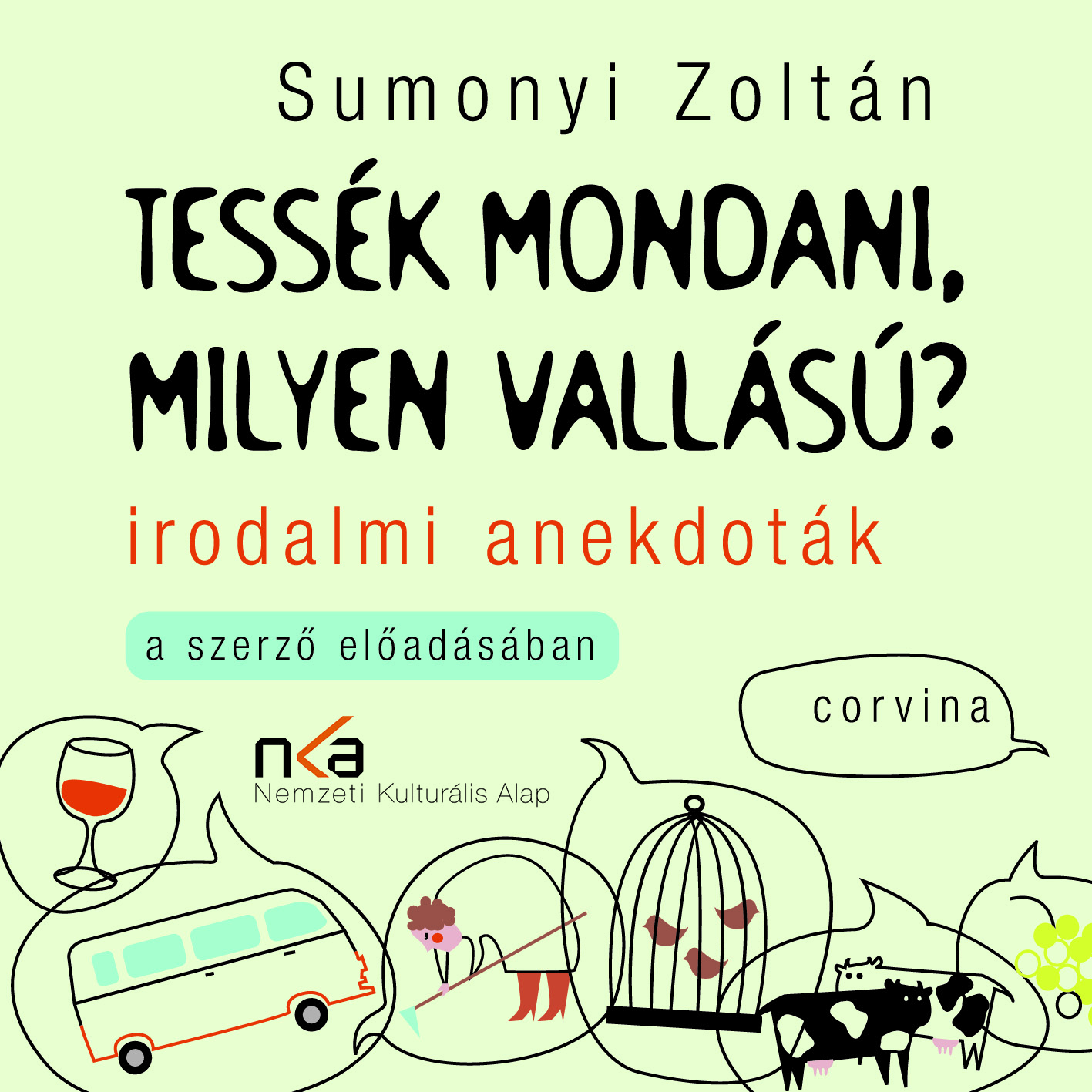 Sumonyi Zoltán - Tessék mondani, milyen vallású? - Irodalmi anekdoták [eHangoskönyv]