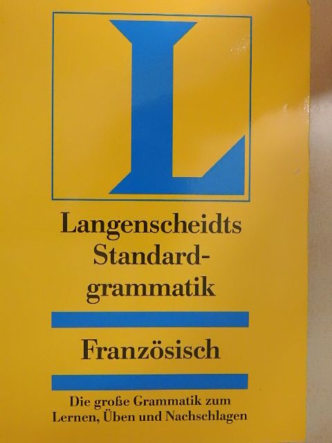Sophie Vieillard - Langenscheidts Standardgrammatik - Französisch [antikvár]