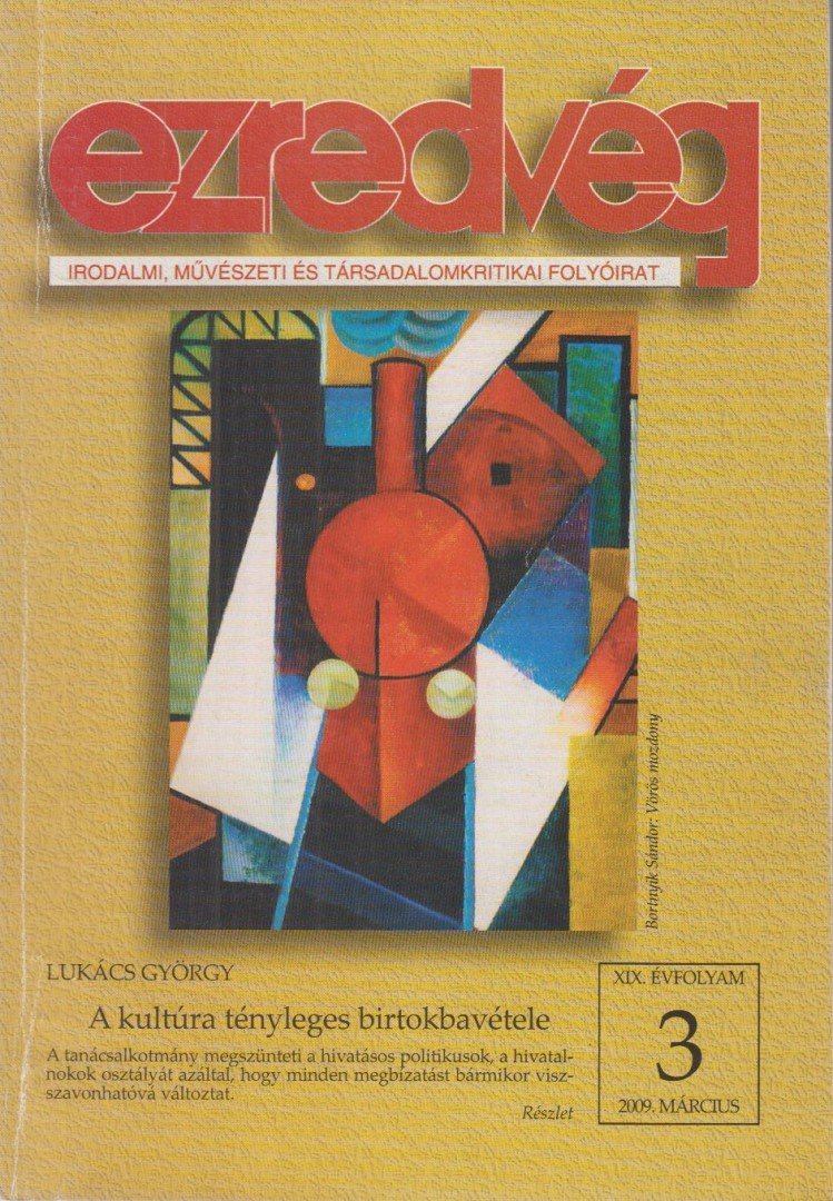 SIMOR ANDRÁS (SZERK.) - Ezredvég 2009/3. [antikvár]