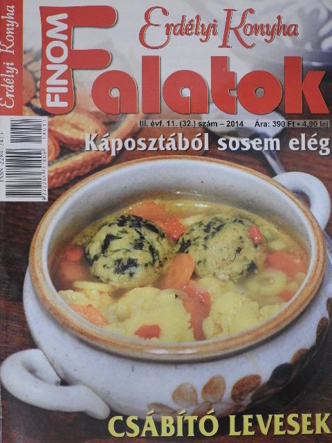 Fagyal Hajnalka - Erdélyi Konyha - Finom Falatok 2014/11. [antikvár]