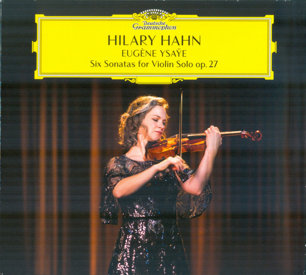 YSAYE - SIX SONATAS FOR VIOLIN SOLO OP.27 CD HAHN