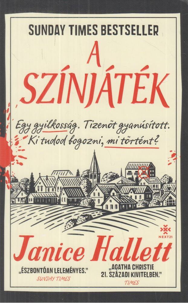 Janice Hallett - A színjáték [antikvár]