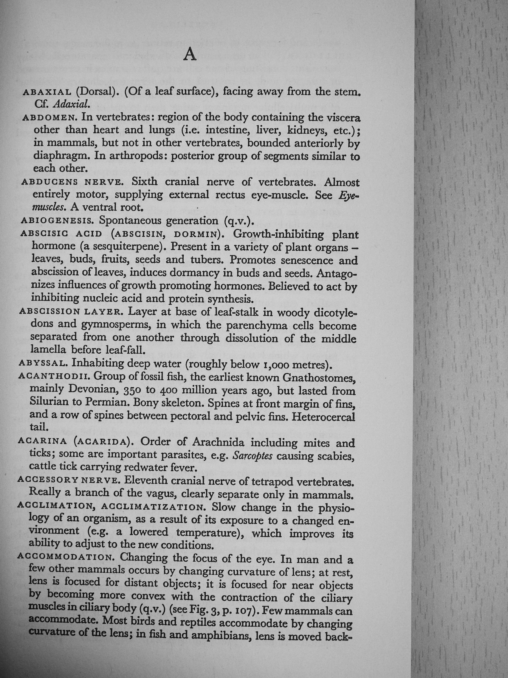 C. J. Hickman - A Dictionary of Biology [antikvár]