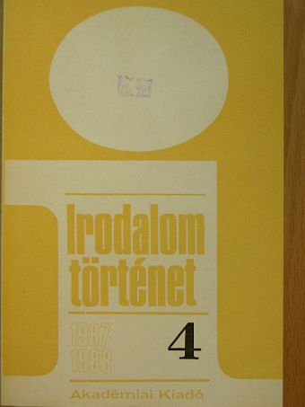 Bán Imre - Irodalomtörténet 1987-1988/4. [antikvár]