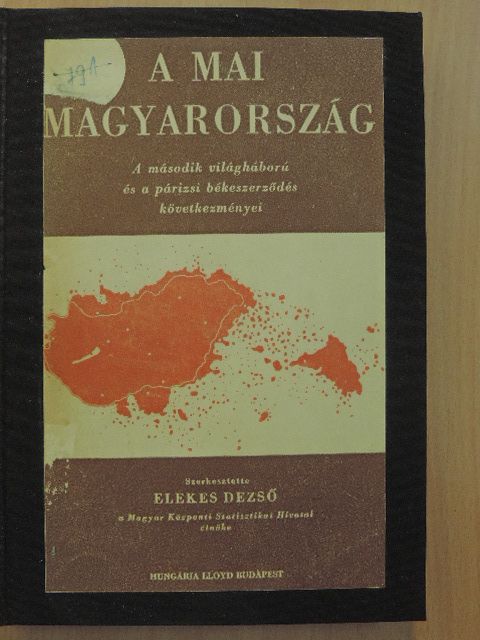 Barócsy András - A mai Magyarország [antikvár]