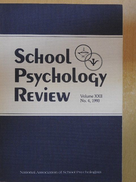 Carole Beal - School Psychology Review 4/1993. [antikvár]