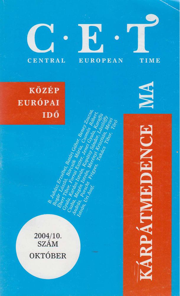 Mezei András - Central European Time 2004/10. [antikvár]