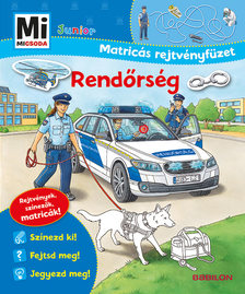Stefan Richter - Mi MICSODA Junior Matricás rejtvényfüzet - Rendőrség