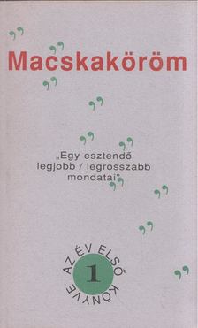 ZÖLDI LÁSZLÓ - Macskaköröm 1. [antikvár]