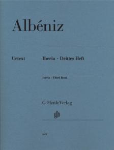 ALBÉNIZ - IBERIA DRITTES HEFT FÜR KLAVIER URTEXT (NORBERT GERTSCH)