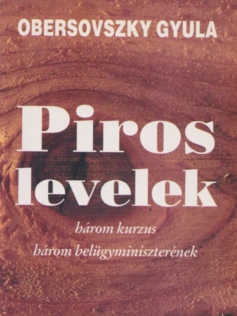 OBERSOVSZKY GYULA - Piros levelek [antikvár]