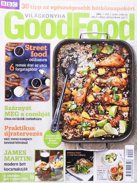 BBC GoodFood Világkonyha 2014. március [antikvár]
