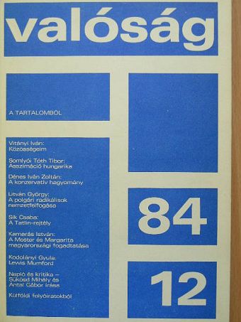 Antal Gábor - Valóság 1984. december [antikvár]