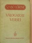 Szabó Lőrinc - Szabó Lőrinc válogatott versei [antikvár]