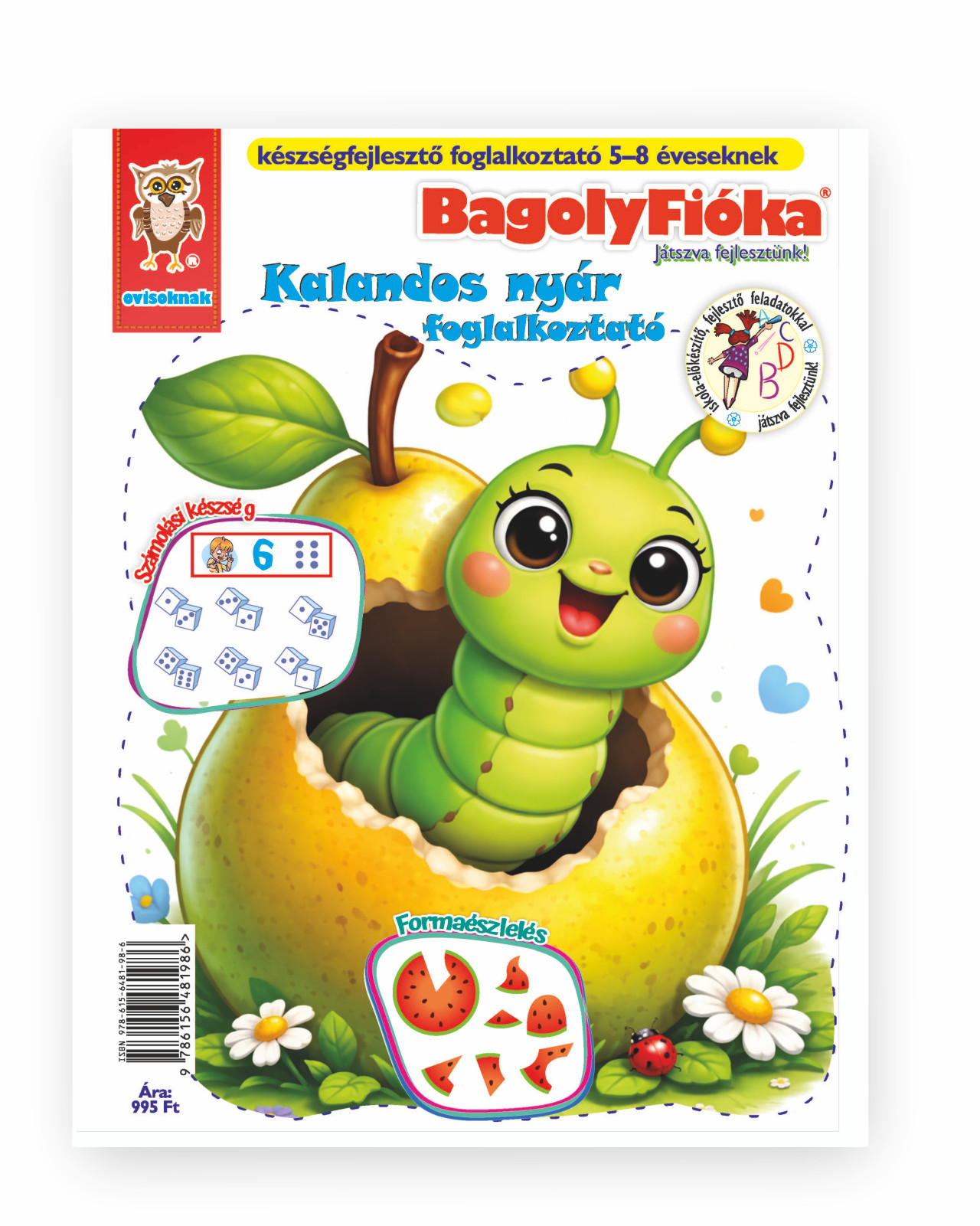 Jánossy Gábor[szerk.] - Jánossy - Kármán Mónika - BagolyFióka kreatív foglalkoztató füzet - Kalandos nyár