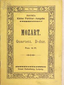 Mozart - Quartett No. 8. D-dur [antikvár]