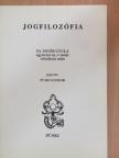 Dr. Moór Gyula - Jogfilozófia [antikvár]
