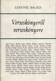 LENGYEL BALÁZS - Verseskönyvről verseskönyvre [antikvár]
