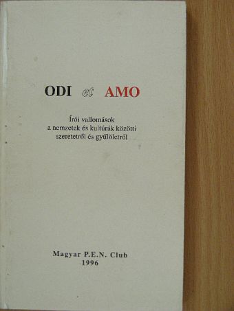Ales Debeljak - Odi et amo [antikvár]