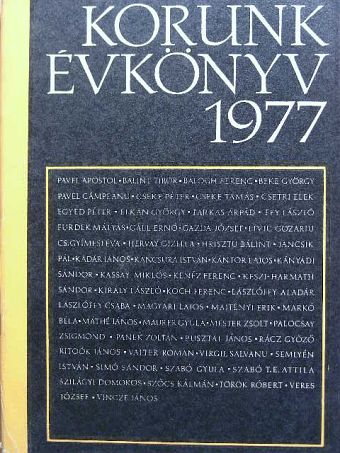 Bálint Tibor - Korunk évkönyv 1977 [antikvár]