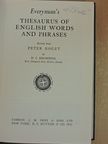 Peter Roget - Everyman's Thesaurus of English Words and Phrases [antikvár]