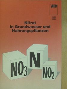 Prof. Dr. Hans-Christoph Scharpf - Nitrat in Grundwasser und Nahrungspflanzen [antikvár]