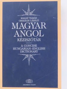Magyar-angol kéziszótár [antikvár]