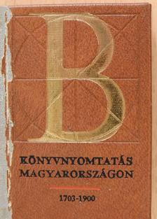 Bolgár Iván - Könyvnyomtatás Magyarországon 1703-1900 (minikönyv) (számozott) [antikvár]
