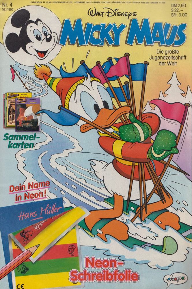 Micky Maus Nr. 4 1992 [antikvár]
