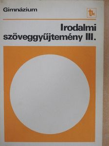 Ady Endre - Irodalmi szöveggyűjtemény III. [antikvár]