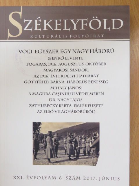 Benkő Levente - Székelyföld 2017. június [antikvár]