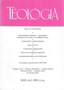 SZENNAY ANDRÁS - Teológia 1995/4. [antikvár]