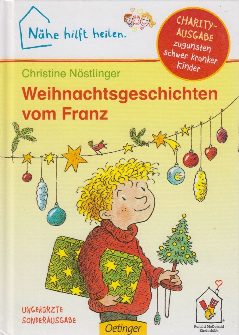 CHRISTINE NÖSTLINGER - Weihnachtsgeschichten vom Franz [antikvár]