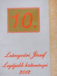 Leányvári József - 10.  [antikvár]
